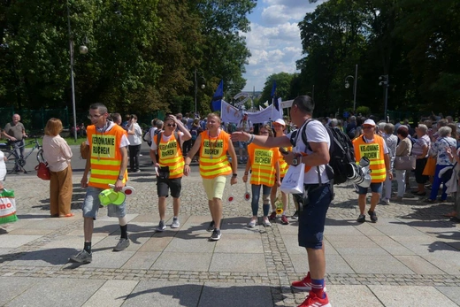 Powitanie 21. Pielgrzymki Pieszej Dekanatu Czechowickiego na Jasnej Górze - 2023