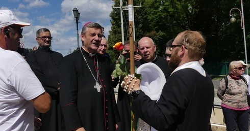 Powitanie 21. Pielgrzymki Pieszej Dekanatu Czechowickiego na Jasnej Górze - 2023