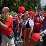 Powitanie 32. Cieszyńskiej Pieszej Pielgrzymki na Jasnej Górze - 2023