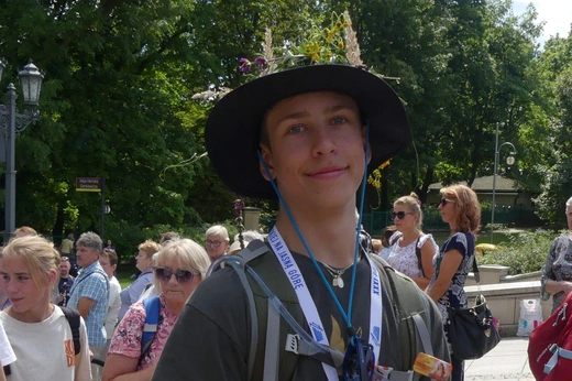 Powitanie 32. Pieszej Pielgrzymki Diecezji Bielsko-Żywieckiej na Jasnej Górze - 2023