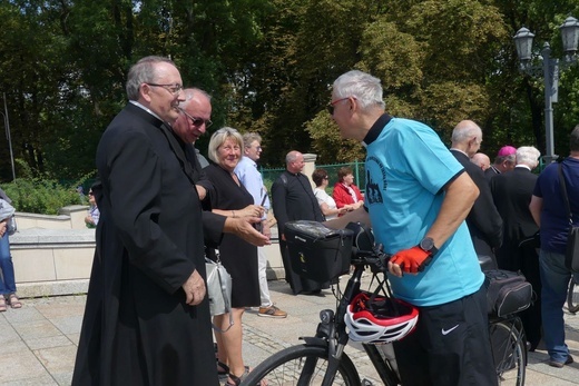Powitanie 21. Andrychowskiej Pielgrzymki Rowerowej na Jasnej Górze - 2023