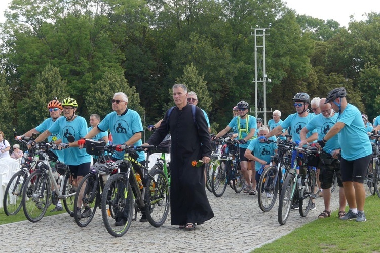 Powitanie 21. Andrychowskiej Pielgrzymki Rowerowej na Jasnej Górze - 2023