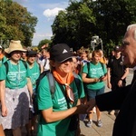 Wejście 43. Pieszej Pielgrzymki Krakowskiej na Jasną Górę