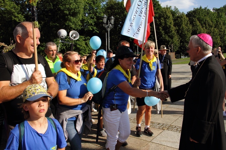 Wejście 43. Pieszej Pielgrzymki Krakowskiej na Jasną Górę