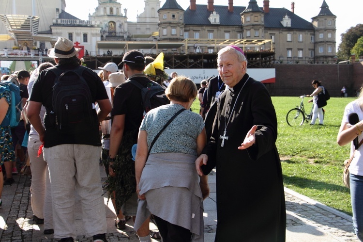 Wejście 43. Pieszej Pielgrzymki Krakowskiej na Jasną Górę