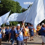 Wejście 43. Pieszej Pielgrzymki Krakowskiej na Jasną Górę