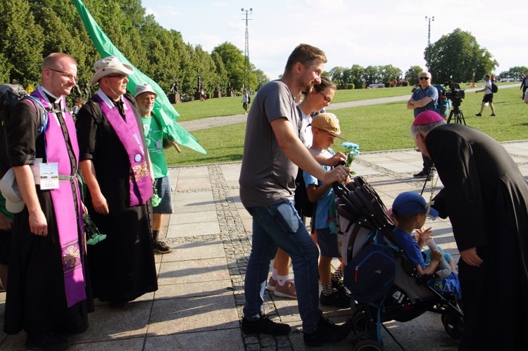 Wejście 43. Pieszej Pielgrzymki Krakowskiej na Jasną Górę