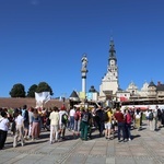 Pielgrzymi na Jasnej Górze