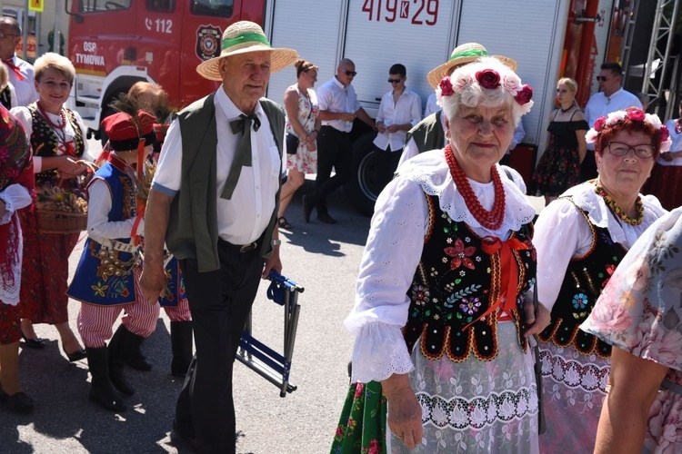 Dożynki gminne w Tymowej