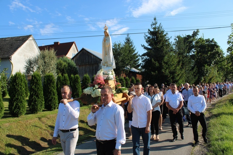 Procesja fatimska w Łąkcie