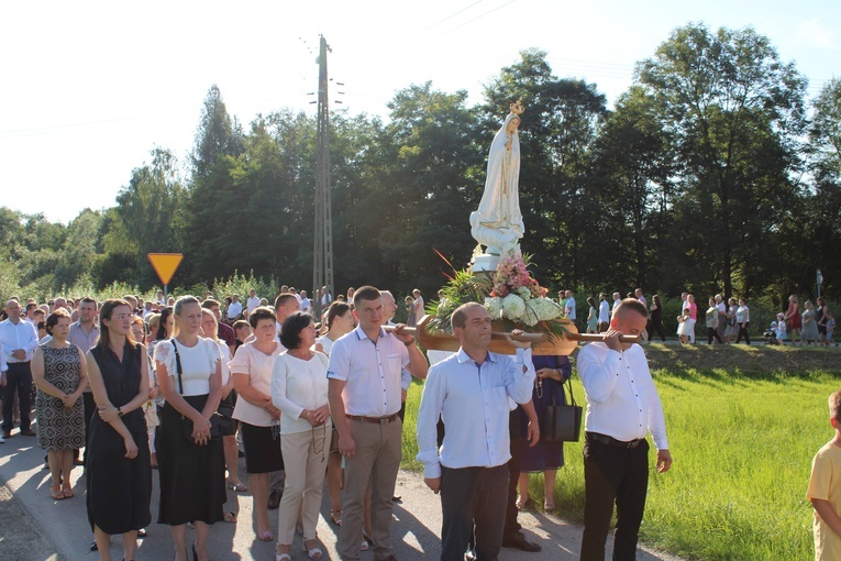 Procesja fatimska w Łąkcie