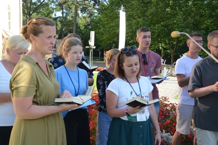 Pielgrzymkowa Eucharystia w Kamieniu Śląskim