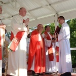 Pielgrzymkowa Eucharystia w Kamieniu Śląskim