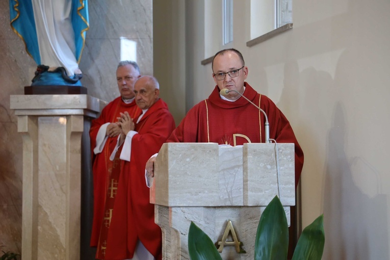 Poświęcenia wystroju ołtarza w Rytwianach