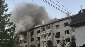 Ukraina: nocą Rosja zaatakowała siedem obwodów, m.in. Lwów, są zabici i ranni