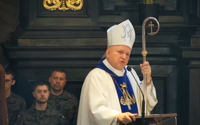 Bp Wróbel: Dziękujemy Maryi za obraz służby dla Boga i człowieka