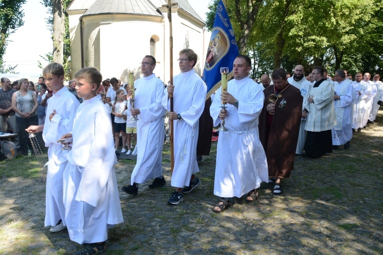 Pielgrzymkowa Eucharystia na Górze św. Anny