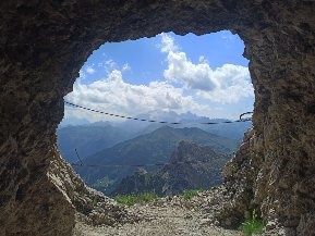 Lagazuoi - niczym Tolkienowska Moria w sercu Dolomitów