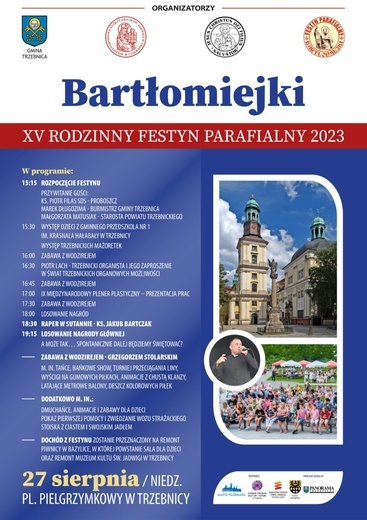 Wkrótce IX Międzynarodowy Plener Plastyczny "Trzebnica 2023" oraz Bartłomiejki