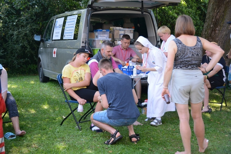 Piesza pielgrzymka w Strzelcach Opolskich