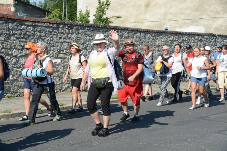 Piesza pielgrzymka w Strzelcach Opolskich