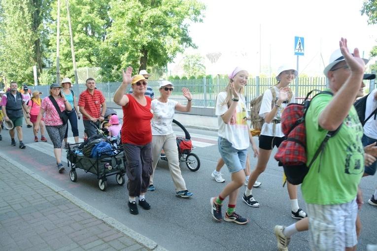 Piesza pielgrzymka w Strzelcach Opolskich