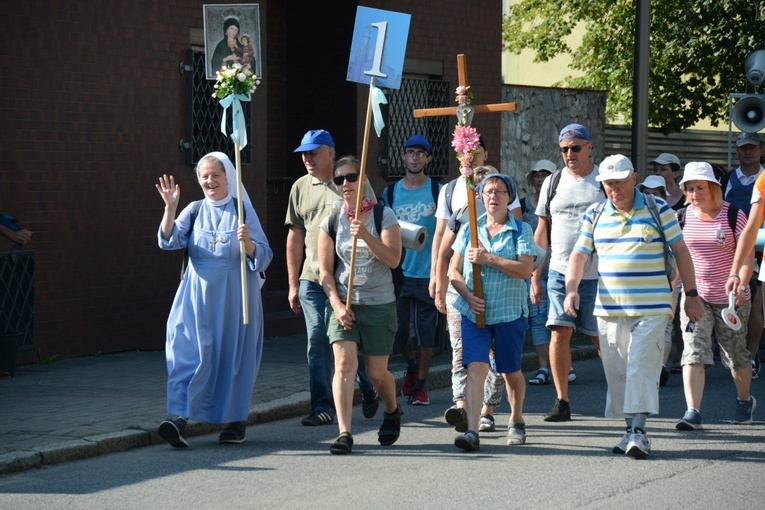Piesza pielgrzymka w Strzelcach Opolskich