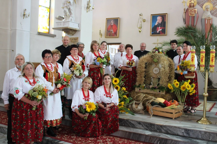 Dożynki w Łąkcie