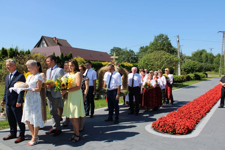 Dożynki w Łąkcie