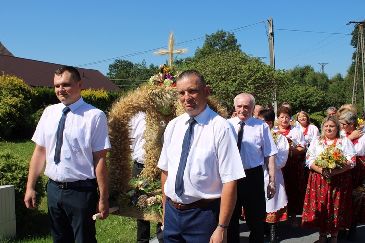 Dożynki w Łąkcie