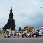 Pielgrzymkowy postój w Gwoździanach