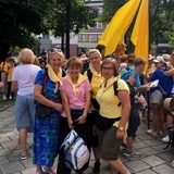 Pielgrzymi w drodze