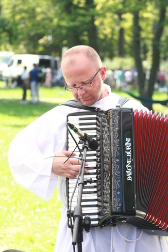 Msza św. w Proszowicach