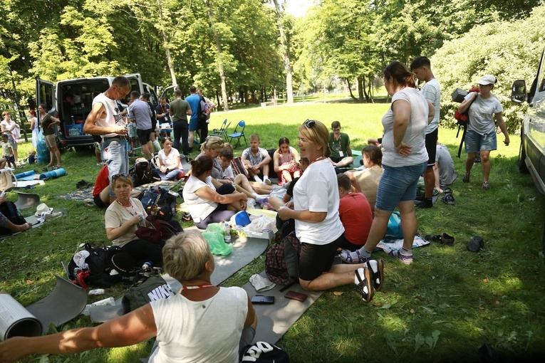 Msza św. w Proszowicach