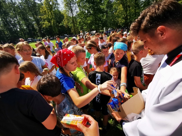 Msza św. w Proszowicach