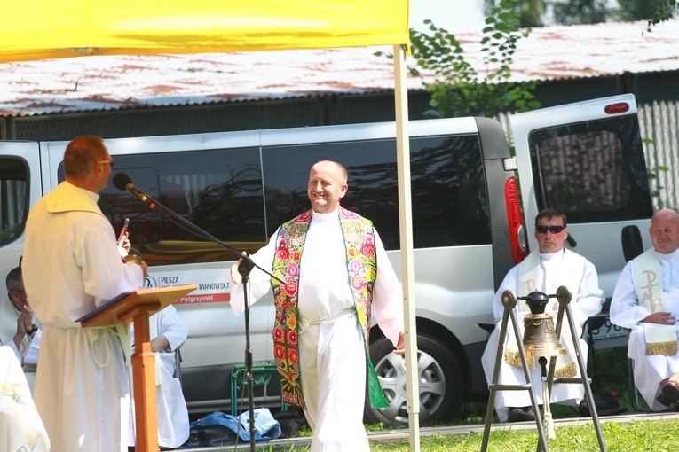 Msza św. w Proszowicach