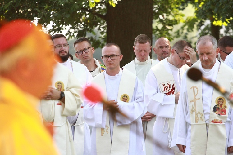Msza św. w Proszowicach