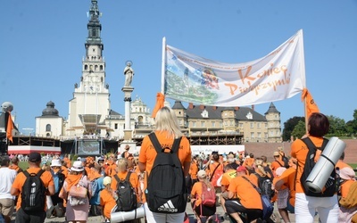 Prawie 1500 pielgrzymów dotarło na Jasną Górę