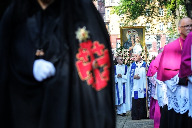 Piekary kobiet 2023. Procesja i powitanie pątniczek