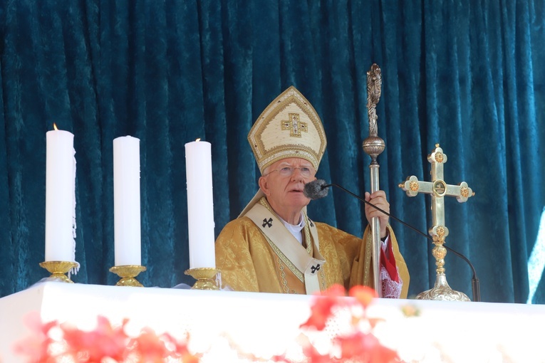 Zakończenie uroczystości ku czci Wniebowzięcia NMP w Kalwarii Zebrzydowskiej