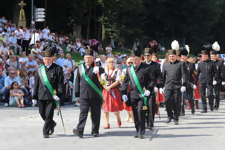 Zakończenie uroczystości ku czci Wniebowzięcia NMP w Kalwarii Zebrzydowskiej