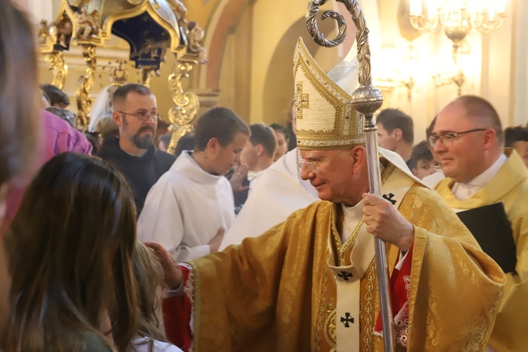 Zakończenie uroczystości ku czci Wniebowzięcia NMP w Kalwarii Zebrzydowskiej