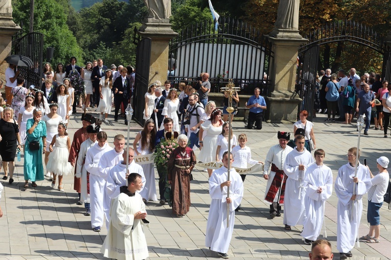 Zakończenie uroczystości ku czci Wniebowzięcia NMP w Kalwarii Zebrzydowskiej