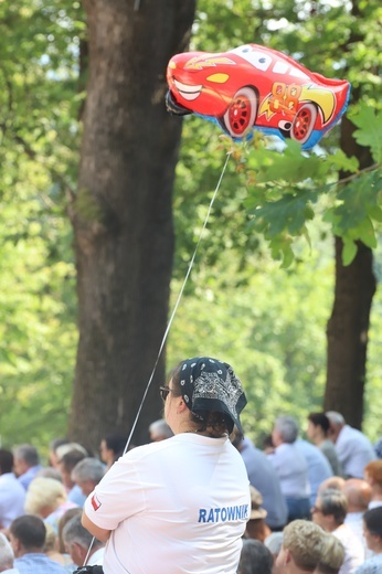 Zakończenie uroczystości ku czci Wniebowzięcia NMP w Kalwarii Zebrzydowskiej