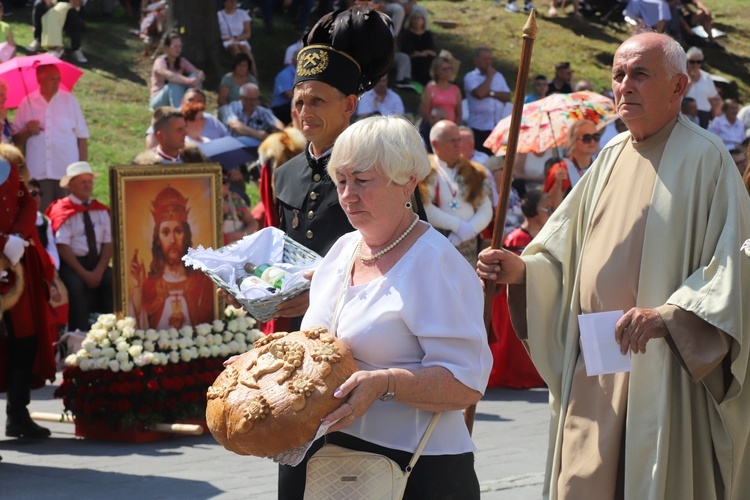 Zakończenie uroczystości ku czci Wniebowzięcia NMP w Kalwarii Zebrzydowskiej