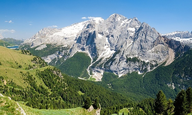Rekordowa temperatura na szczycie najwyższego masywu w Dolomitach