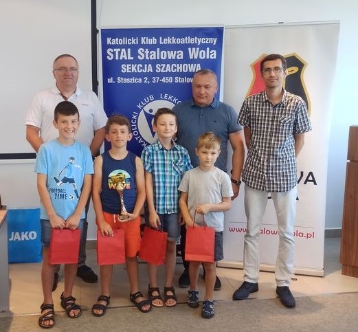 Najmłodsi zwycięzcy turnieju.