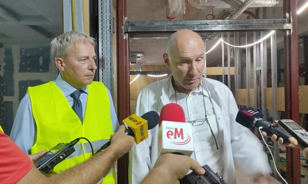 Sosnowiec. Trwa modernizacja bloku operacyjnego neurochirurgii w Szpitalu św. Barbary