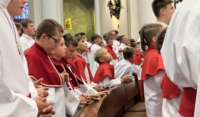 Abp Galbas do służby liturgicznej: Ministrantem nie jest się tylko przy ołtarzu