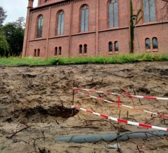 Ludzkie kości na budowie w Słupsku 